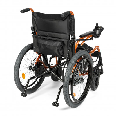Electric-TIM I: Elektryczny wózek inwalidzki na dużych kołach D130AL
