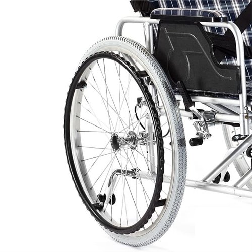 Wózek inwalidzki aluminiowy stabilizujący plecy i głowę FS954 LGC