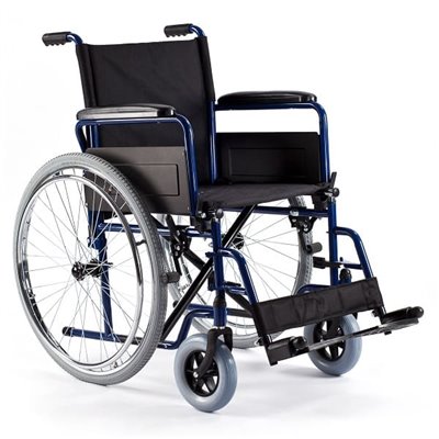 Wózek inwalidzki stalowy H011