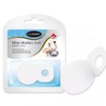 Gel na odciski z metalowym wkładkiem i elastycznym paskiem, w opakowaniu z etykietą marki Corbby.