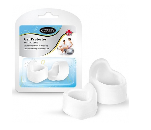 Gelowe ochraniacze na palce u rąk, w opakowaniu z dwoma sztukami, przeznaczone do ochrony palców podczas ćwiczeń.