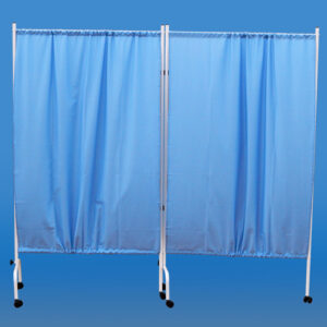 Parawan przejezdny dwuskrzydłowy