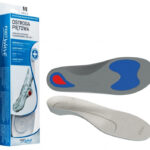 Orteza piętowa Foot Wave na zapalenie rozcięgna, z amortyzacją i wsparciem dla pięty, w zestawie z wkładkami ortopedyczn