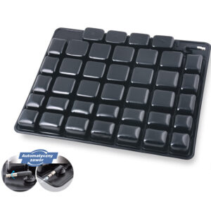Elektroniczna mata do ćwiczeń z automatycznym zaworem i 36 kwadratowymi polami.