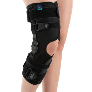 Długi stabilizator stawu kolanowego z szynami otwarty TGO-C SK-OD 508.