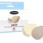 Zestaw dwóch bilateralnych pelot na sklepienie poprzeczne, w opakowaniu marki Corbby, przeznaczony do terapii medycznej.