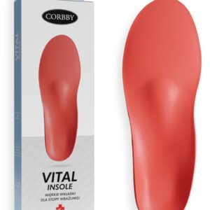 Miękkie żelowe wkładki dla stopy wrażliwej VITAL INSOLE