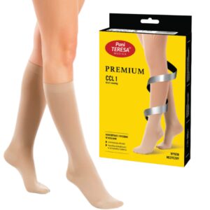 Podkolanówki uciskowe PREMIUM 1 stopnia
