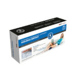 Poduszka ortopedyczna półwłócz do siedzenia, z pamięcią, dla osób z problemami kręgosłupa, z kobietą korzystającą