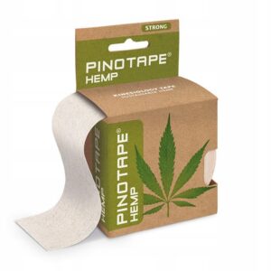 Taśma do tapingu 5cmx5m z dodatkiem konopi włóknistej