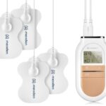 Urządzenie do terapii elektromagnetycznej z czterema nakładkami i ekranem z ustawieniami, marki Meriden.