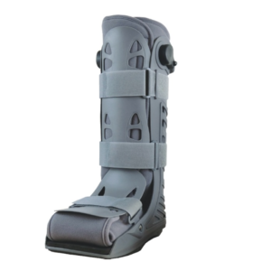 Dwukomorowa orteza sztywna na goleń i stopę wysoka AR-608.