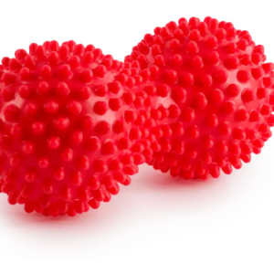 Piłeczka sensomotoryczna - podwójna piłka z kolcami