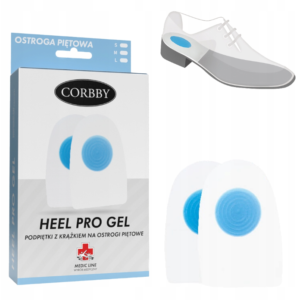 Podpiętki z krążkiem na ostrogi piętowe - HEEL PRO GEL