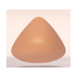 Trójkątny, brązowy przedmiot z małym logo na środku, przypominający lampę lub dekorację.