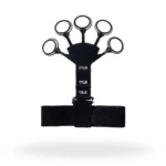 Urządzenie do ćwiczeń siłowych z pięcioma uchwytami, oznaczone wagami 13, 17 i 21 funtów, na czarnym pasku.