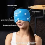 Opaska na oczach z funkcjami: innowacyjna, przyciemniająca, dopasowująca się, bezpieczna i przyklejająca się.