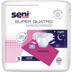 Pieluchomajtki Seni Super Quatro Small - 10 szt.