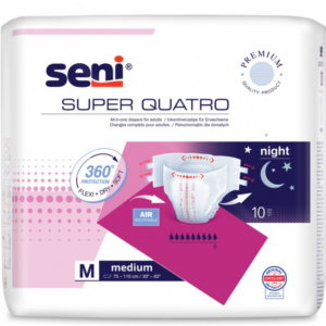 Pieluchomajtki Seni Super Quatro Medium - 10 szt.
